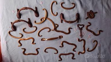 Maniglie antiche per restaurare mobili 