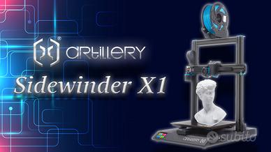 Stampante 3D Artillery Sidewinder X1 perfetta