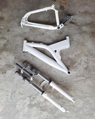 telaio full mtb bici 