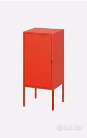 Mobiletto IKEA metallo  rosso