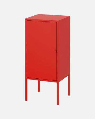 Mobiletto IKEA metallo  rosso