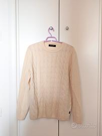 Maglione Nuvolari bianco panna