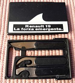 Renault 19 La forza emergente Gadget Multiuso '80