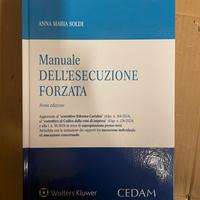 Manuale dell’esecuzione forzata 9ed Cedam Soldi