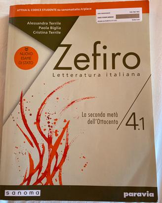 Zefiro letteratura italiana 4.1