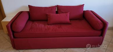 Divano rosso