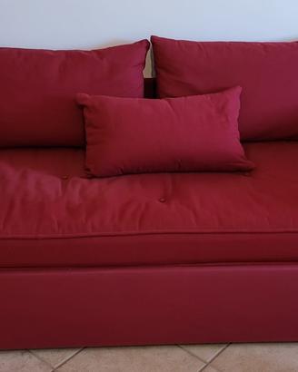 Divano rosso