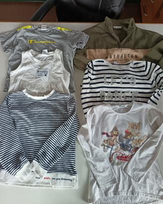 Lotto abbigliamento bambina 8/11