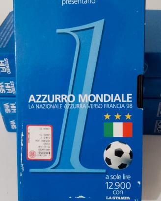 5 VHS - Azzurro Mondiale 