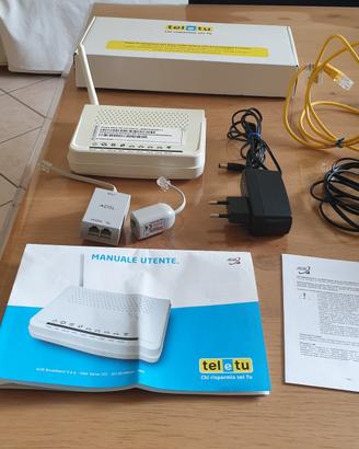 MODEM ROUTER ADSL WI-FI - PIRELLI.