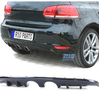 DIFFUSORE VOLKSWAGEN VW GOLF MK6 08-12 NERO LUCIDO
