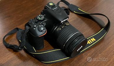 Nikon d5600 + kit nikkor 18-55+35 f1:8 + accessori