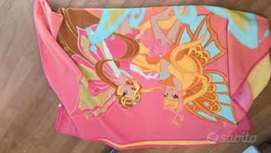 coperta letto singolo Winx