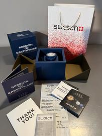 SwatchxOmega Mission to Earthphase Moonshine Gold