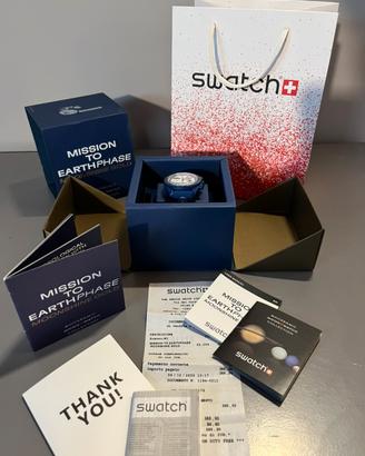 SwatchxOmega Mission to Earthphase Moonshine Gold