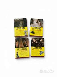 9 Libri gialli SS Van Dine singoli o in stock
