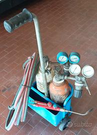 KIT PER SALDATURA OSSIACETILENICA CON CANNELLO