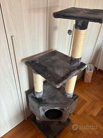 casetta per graffi dei gatti