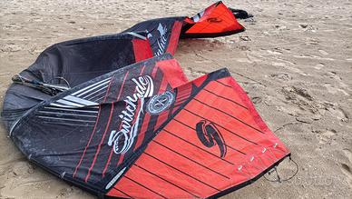 switchblade cabrinha 9 kite +barra kitesurf 