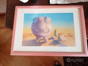 Quadretti con maialini