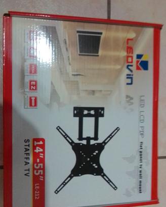 Supporto TV staffa a muro 14-55 pollici nuovo