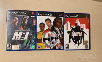 Giochi PS2 Solo Custodia e Manuale