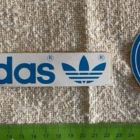 Adesivi vintage Adidas e Italeri anni '80