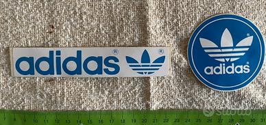 Adesivi vintage Adidas e Italeri anni '80