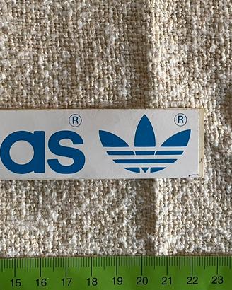 Adesivi vintage Adidas e Italeri anni '80