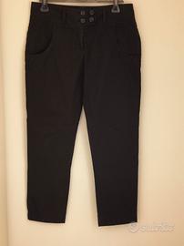 pantaloni donna cotone 