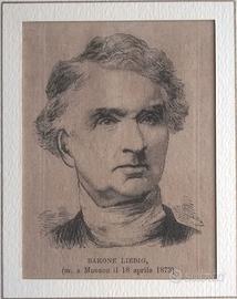 Stampe Antiche Ritratti 1873