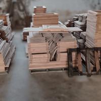 Stock di ante da cucina grezze