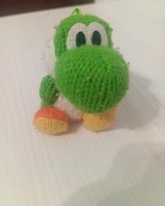 Amibo Yoshi Verde di Yoshi's Wooly World