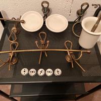 Etrusca 6 Pezzi Set Accessori da Bagno - VINTAGE