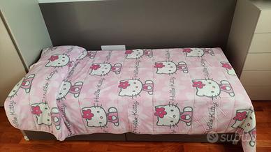 Trapunta invernale 1 piazza HELLO KITTY