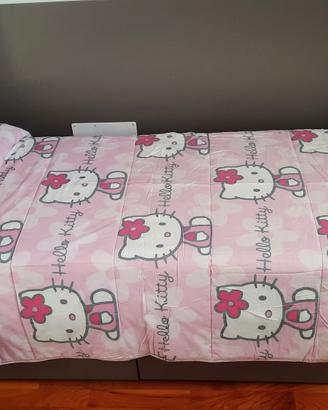 Trapunta invernale 1 piazza HELLO KITTY