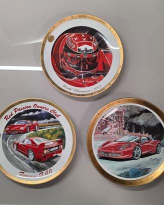 Piatti ferrari da collezione-Porcellana limoges