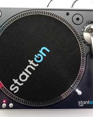 coppia dj STANTON T60 - 2º dei 2 - MAI UTILIZZATI