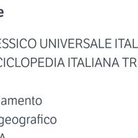 Treccani lessico universale italiano 