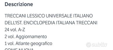 Treccani lessico universale italiano 
