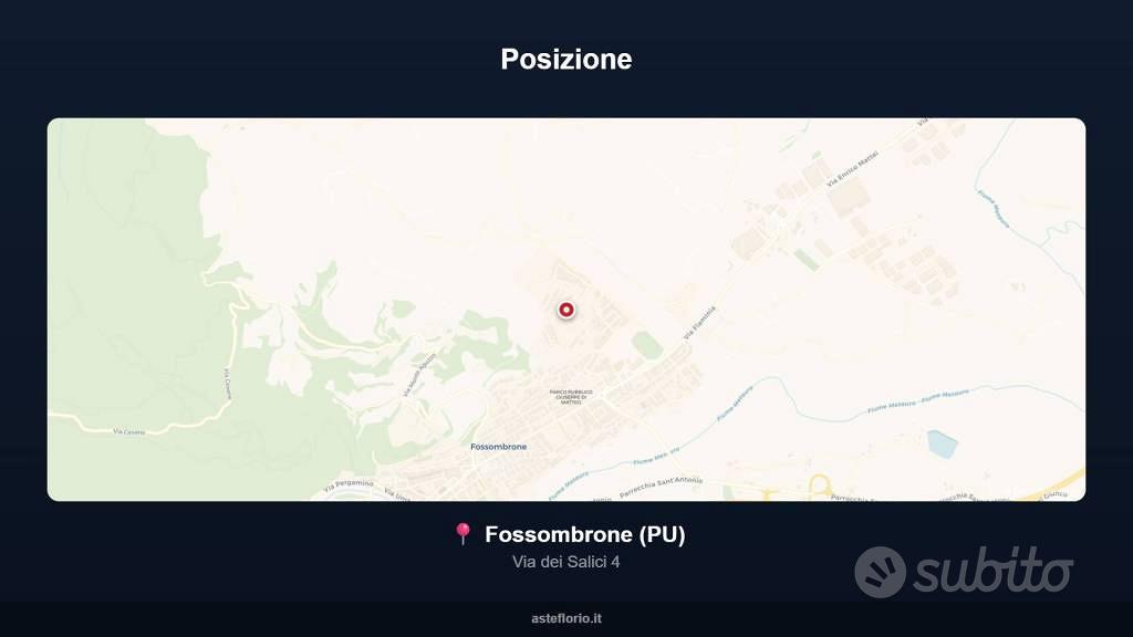 Appartamento – Fossombrone, P.E.E.P - Altro