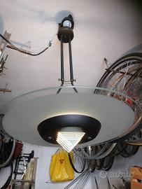 Lampadario da soffitto modernariato 