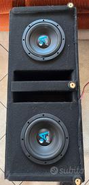 Impianto car audio completo Subwoofer+Diffusori