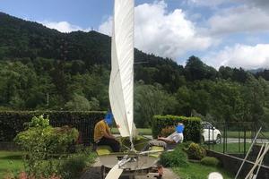 Barca a vela completa