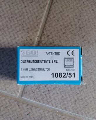 URMET DISTRIBUTORE UTENTE 2 FILI 1082/51