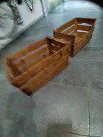 vecchie cassette di legno, VINTAGE