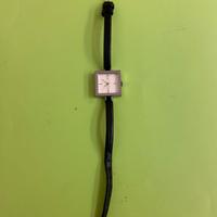 Orologio donna acciaio e pelle