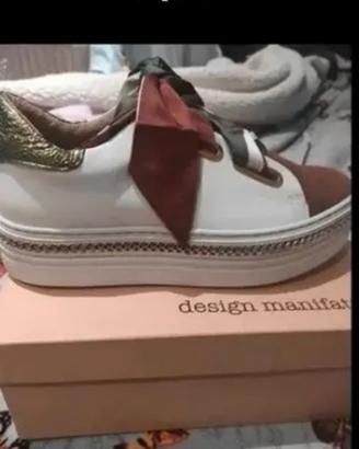 Sneakers tutta in PELLE NUOVE 
