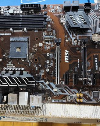 scheda madre msi b-450-A PRO