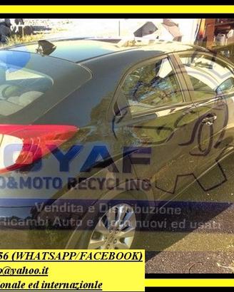 Ricambi Honda Civic 9generazione fino al 2022